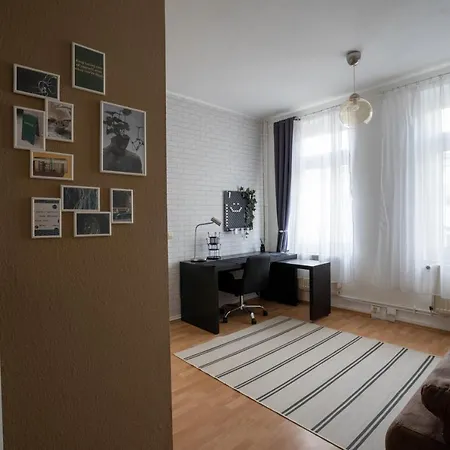 Apartment Charmantes 5-zi-boho: Zentrumsnah & Arbeitsbereich Leipzig